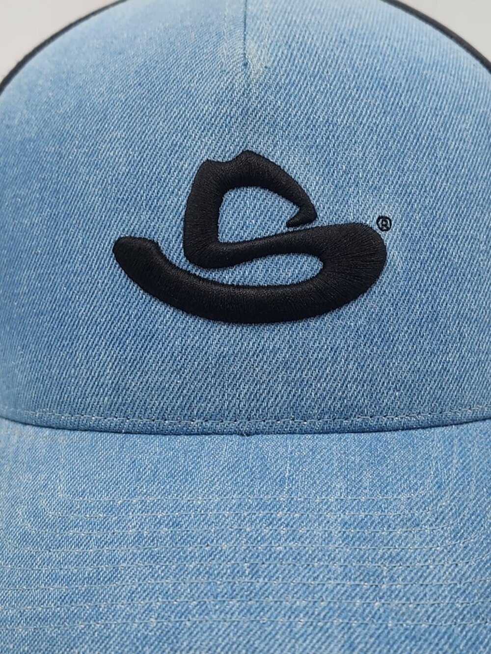 Hooey San Antonio Stock Show OSFA Snapback Cap Denim Look Never Worn - Picture 3 of 10